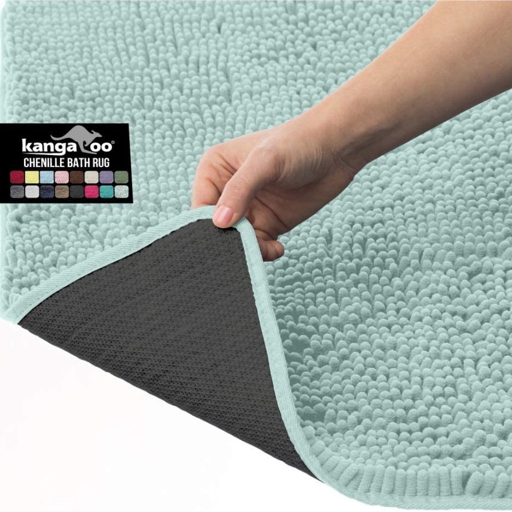 **SOLD** NWT Kangaroo Chenille Bath Rug 24x17